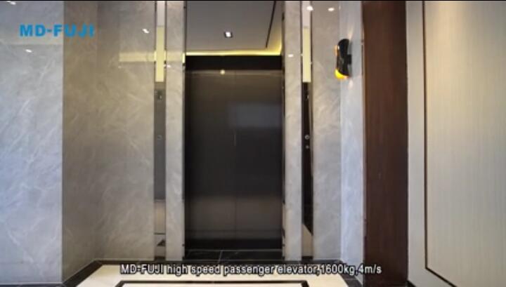 MD-FUJI high speed passenger elevator,1600kg,4ms